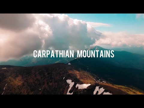 4K Carpathian Mountains: Majestic Landscapes from Above