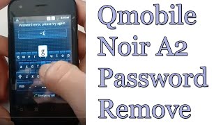Qmobile Noir A2 Pattern Lock | Pin Lock | Password | Qmobile A2 Hard Reset