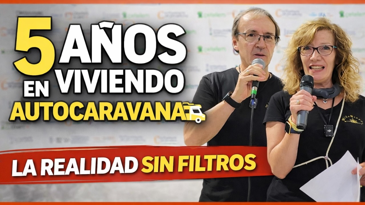 🇪🇸 CARAVANING ALICANTE 2026, 5 AÑOS VIVIENDO EN AUTOCARAVANA | Charla | #3 Millaneando IFA Alicante🚐