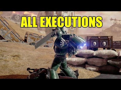 Warhammer Eternal Crusade: All Executions - VIOLENT!