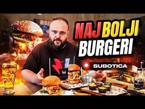 PRAVA NAPOLITANSKA PIZZA i BURGERI OD 100% JUNETINE !!! Fabrika Burgera - Subotica