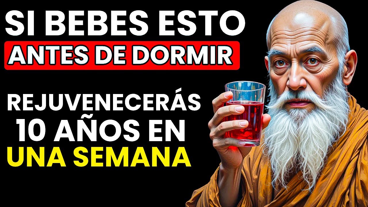 Bebe ESTO Antes de Dormir y Mira Cómo Tu Cuerpo Se Transforma en 7 Días - Sabiduría Budista