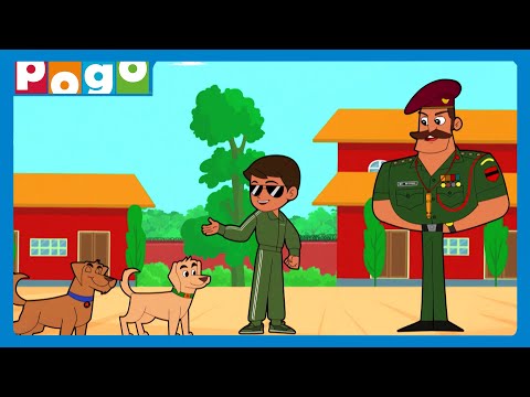 Little Singham: Desh ka Sipaahi 💪| Shaurya: The Brave Puppy! | Cartoon Movie😍​| @PogoChannel