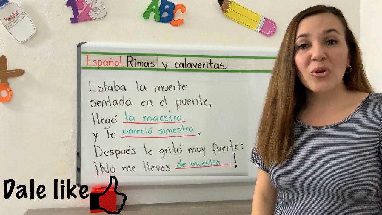Rimas y calaveritas. Español. Primer grado. Pág. 65