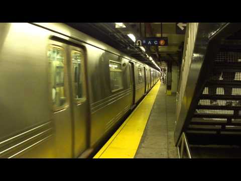 R46 R Train Leaving Lawrence Street