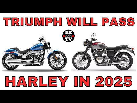 Triumph Will Pass Harley's Sales Soon (Harley vs Triumph)