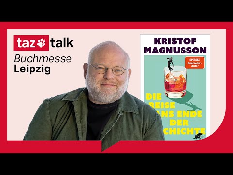Video Thumbnail: Kristof Magnusson: Die Reise ans Ende der Geschichte ‒ taz Talk meets Buchmesse Leipzig 2026