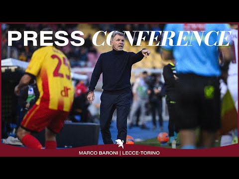 LECCE-TORINO | PRESS CONFERENCE | MARCO BARONI