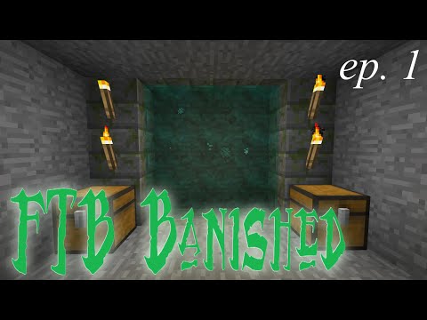 Let's Play FTB Banished - Ep. 1 - Minecraft