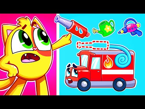 Let's Repair a Police Car🚓 an Ambulance🚑 and a Fire Truck 🚒 | Songs for Kids by Toonaland