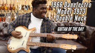 Video thumbnail for 1966 Danelectro Model 3923 Double Neck | Guitar of the Day by Normans Rare Guitars