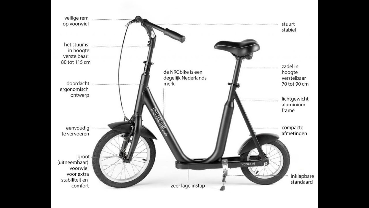 NRGbike medische loopfiets voor volwassenen - Loophulpmiddel