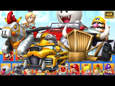 Mario Kart Arcade GP DX 1.18 (Arcade) Gameplay Walkthrough Part 3 Don-chan Cup longplay 4K 60FPS
