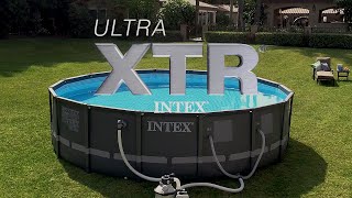 Záhradný bazén INTEX 26326 Ultra Frame  488 x 122 cm piesková filtrácia