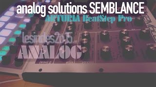 Video thumbnail for Analogue Solutions Semblance by LESINDES