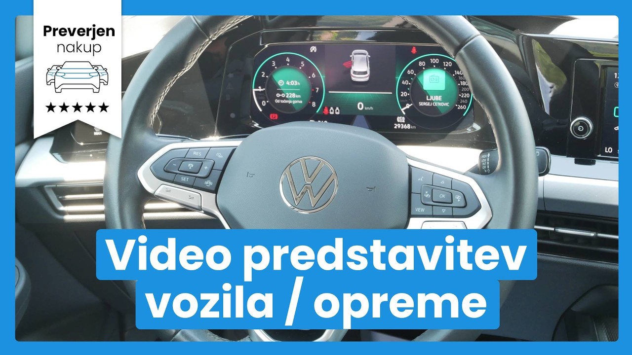 Volkswagen Golf Life 1.0 TSI - SLOVENSKO VOZILO