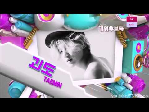 140829 Today's No.1 Nominee (TAEMIN & JANG BEOM JUNE) @ Music Bank - Live HD 720p