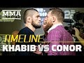 Khabib Nurmagomedov Vs Conor McGregor UFC 229 Timeline MMA Fighting