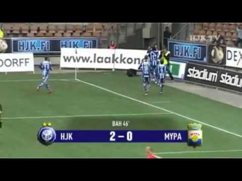 Dawda Bah - FC HJK Helsinki 2009-2010 season game highlights