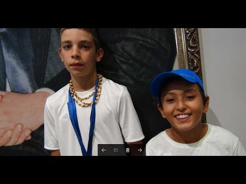 Les 11 ans garçons champions arabes par équipe sans Réda champion arabe