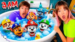 Never Throw Paw Patrol Bath Bombs in the Bathtub at 3 AM!!