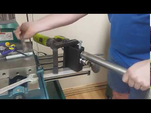 My DIY bead roller (the video is mirrored for some reason...)