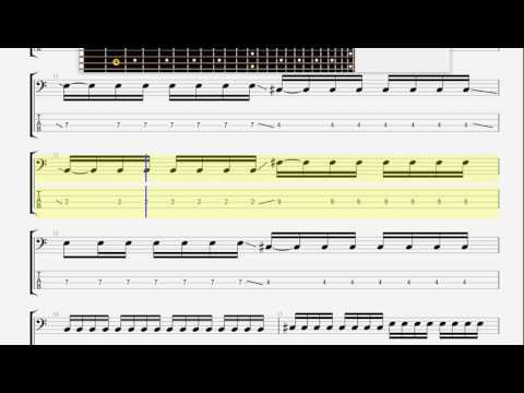 Blink 182   Everytime I Look For You BASS GUITAR TABLATURE