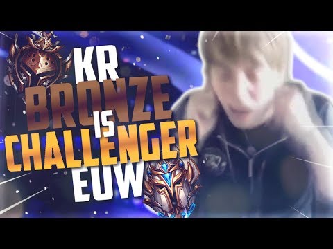 Jackspektra | KOREAN BRONZE IS EUW CHALLENGER!!!