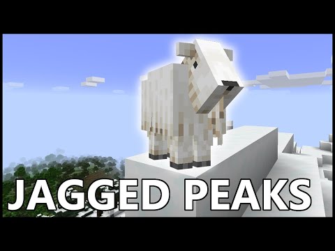 Where To Find JAGGED PEAKS In MINECRAFT