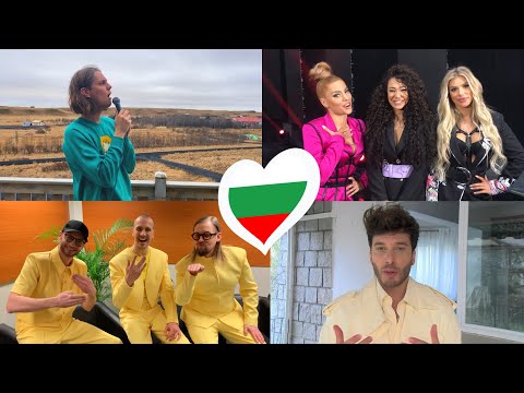 Daði Freyr, Blas Cantó, The Roop, Hurricane & MORE with Eurovision Video Message for VICTORIA 🇧🇬