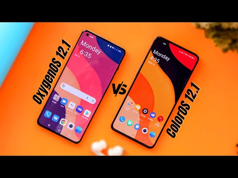 OXYGEN OS 12.1 vs COLOR OS 12.1 COMPARISON 🤩 - Same But Different 😁
