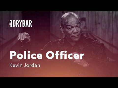 When You're A Short Police Officer. Kevin Jordan