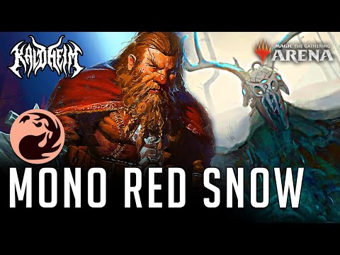 Mono Red Snow - Aggro Is Back On The Menu - MTGA