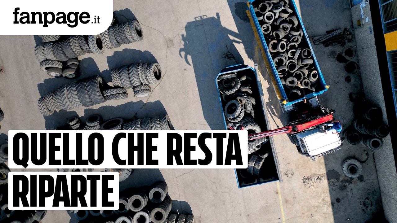 La seconda vita degli pneumatici usati