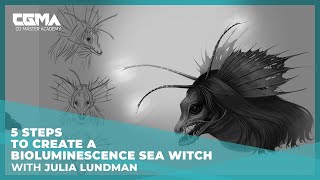 5 Steps to Create a Bioluminescence Sea Witch | Julia Lundman