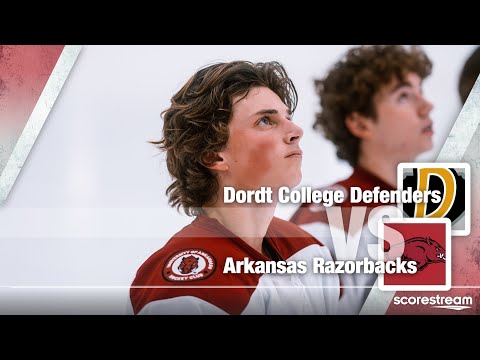 Arkansas Razorbacks vs Dordt Defenders Game 2 | ACHA Division III Hockey