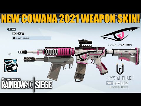 Cowana 2021 Weapon Skin - Rainbow Six Siege