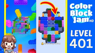 Solution du Niveau 401 de Color Block Jam