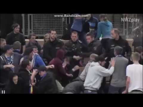 Futsal: VfB Oldenburg fans clash with police 09.01.2015
