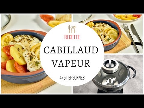Cabillaud à la provençale vapeur - Recette au Cook Expert Magimix