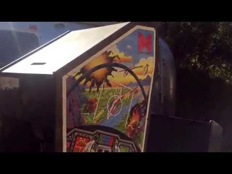 Lock-On Arcade Sit Down, pick up of a uncommon arcade game in a extremely uncommon sit down version