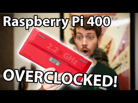 OVERCLOCKED! Raspberry Pi 400 does 2.2 GHz!