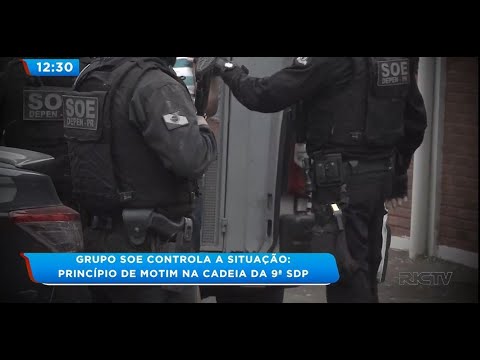 SOE group controls the situation: riot begins at the 9th SDP prison.