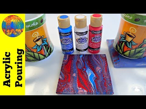 Best Gloss Enamel Paints for Acrylic Pouring on Ceramic Tiles (Test and Review)