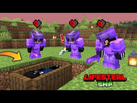 Becoming Immortal By Stealing Max Hearts On This Minecraft SMP...