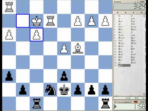 Blitz Chess #1109 with Live Comments Kings Gambit