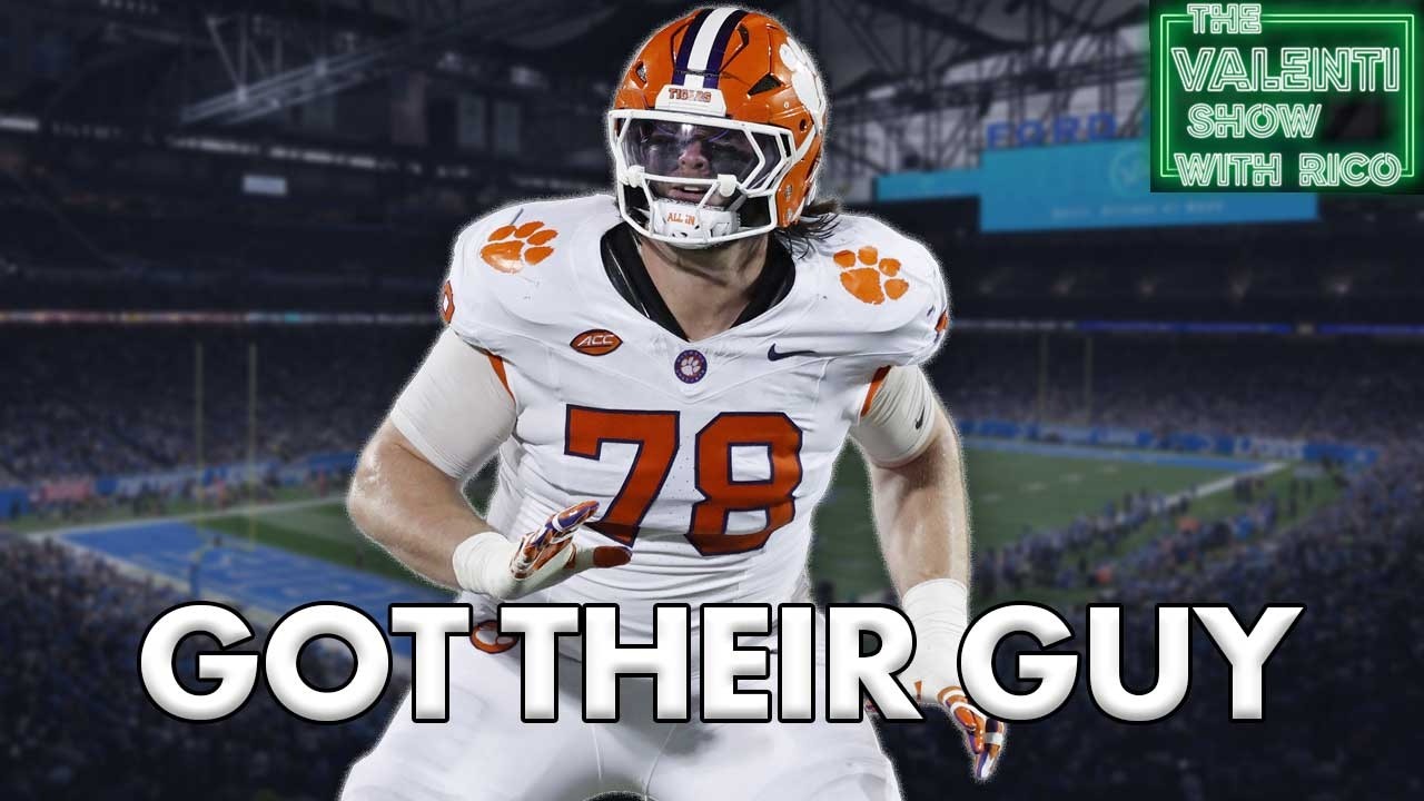 Lions Got Their Guy At 17 | The Valenti Show with Rico