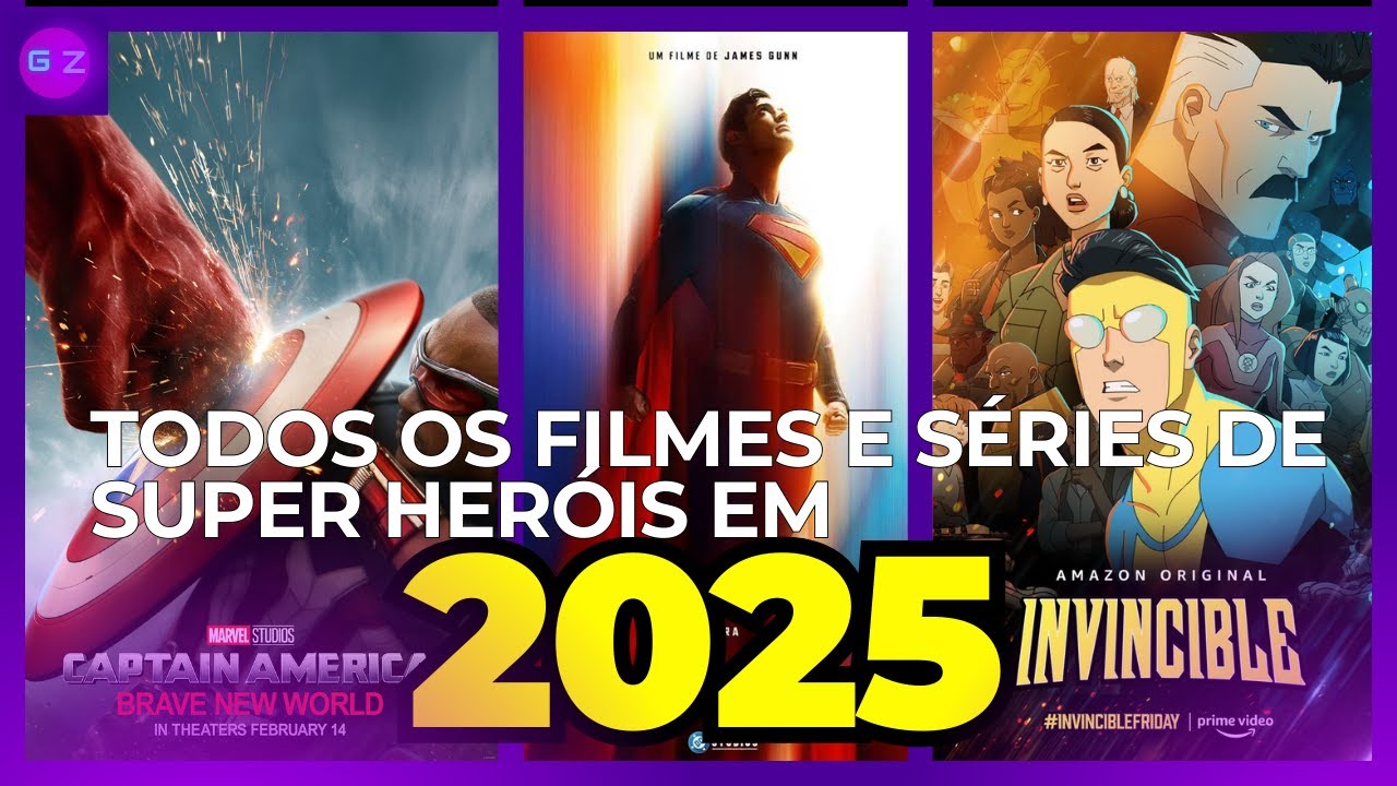 CONFIRMADO! TODOS OS FILMES E SÉRIES DA DC STUDIOS E MARVEL STUDIOS CHEGANDO EM 2025! 🚀🔥