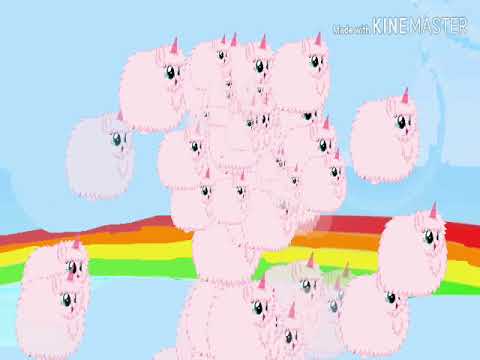 Pink fluffy unicorns dancing on rainbows but my way :33