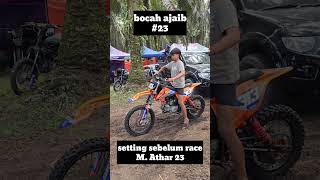 Download lagu M.ATHAR SETTING MOTOR BEBEK MODIF #grasstrack #gtx #motocross #balapmotor #balapliar #bebek5tp mp3